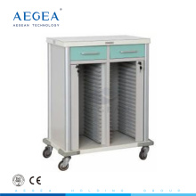 AG-CHT011 Hospital patient room nurse movable medical record carts